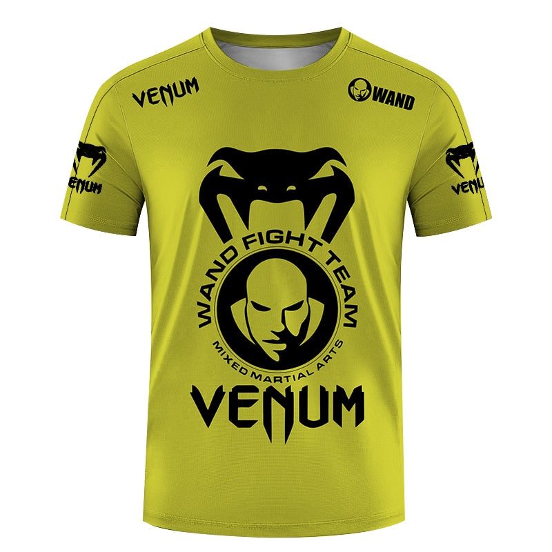 Tee-shirt De Boxe Homme Classic JAUNE VENUM