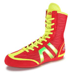 Chaussures de boxe anglaise collection 2023, appuis solides et explosivité (coloris rouge)