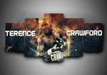 Tableau boxe Terence Crawford (5 pièces)