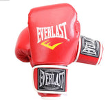 Gants de boxe Everlast old school (couleur rouge)