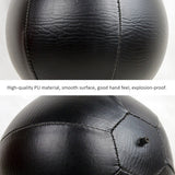 Poire boxe en cuir, couleur noire, détails de fabrication