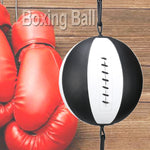 Speed Ball Boxing <br> NOIR ET BLANC (Ballon en Cuir)