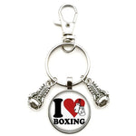 Porte clé I love Boxing (version 7)