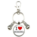 Porte clé I love Boxing (version 2)