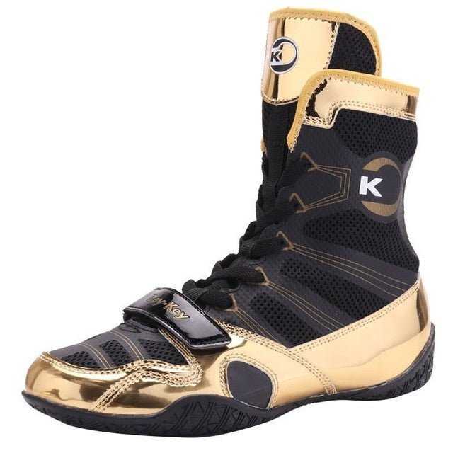 Chaussures Combat Ludiques Uno Sheng - Bottes Longues D'Entraînement Haut De Gamme Chaussures De Boxe Enfants Chaussures Combat Ludiques Uno Sheng - Bottes Longues D'Entraînement Haut De Gamme Chaussures De Boxe Enfants
