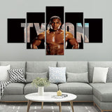 Tableau boxe Mike Tyson KING