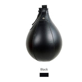 Poire boxe en cuir, couleur noire