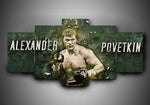 Tableau boxe Alexander Povetkin (5 pièces)