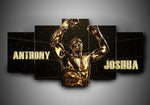 Tableau boxe Anthony Joshua (5 pièces)