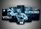 Tableau boxe Vitali Klitschko (5 pièces)